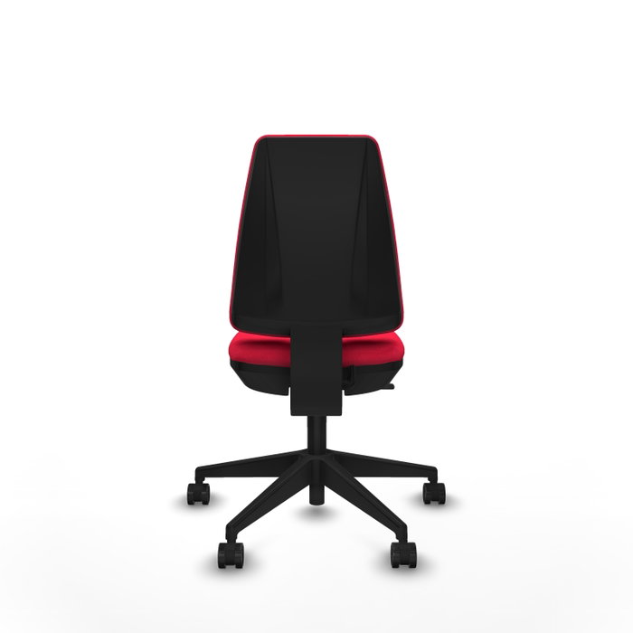 PIQUERAS Y CRESPO Silla de oficina Elche Roja sin brazos PIQUERAS Y CRESPO Silla de oficina Elche Roja sin brazos