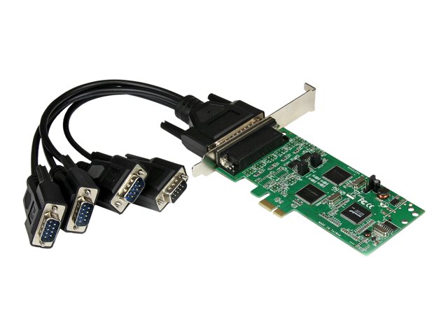 StarTech.com Tarjeta Adaptadora PCIe de 4 Puertos Serie Combo RS-232/RS-422/RS-485 DB9 StarTech.com Tarjeta Adaptadora PCIe de 4 Puertos Serie Combo RS-232/RS-422/RS-485 DB9