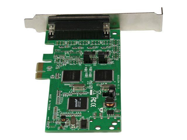 StarTech.com Tarjeta Adaptadora PCIe de 4 Puertos Serie Combo RS-232/RS-422/RS-485 DB9 StarTech.com Tarjeta Adaptadora PCIe de 4 Puertos Serie Combo RS-232/RS-422/RS-485 DB9