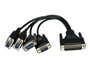 StarTech.com Tarjeta Adaptadora PCIe de 4 Puertos Serie Combo RS-232/RS-422/RS-485 DB9