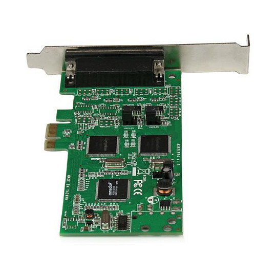 StarTech Adaptador de Tarjeta PCI Express (PCIe) de 4 Puertos Serie Serial Combo RS232 / RS485 / RS422 para Windows, Linux - SB16C1052PCI