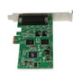 StarTech Adaptador de Tarjeta PCI Express (PCIe) de 4 Puertos Serie Serial Combo RS232 / RS485 / RS422 para Windows, Linux - SB16C1052PCI