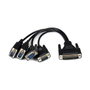 StarTech Adaptador de Tarjeta PCI Express (PCIe) de 4 Puertos Serie Serial Combo RS232 / RS485 / RS422 para Windows, Linux - SB16C1052PCI