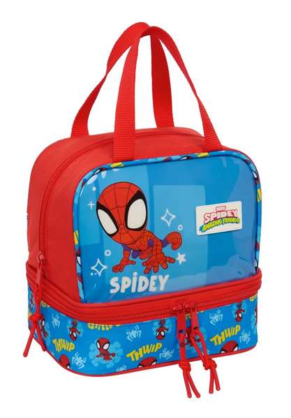 Safta Portameriendas Spidey 20x20x15cm Safta Portameriendas Spidey 20x20x15cm