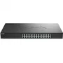 D-Link DMS-1024/E Conmutador 24 Puertos Gigabit Unmanaged 2.5G, Capacidad 120 Gbps, QoS, Energía Eficiente, Diseño para Rack