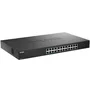D-Link DMS-1024/E Conmutador 24 Puertos Gigabit Unmanaged 2.5G, Capacidad 120 Gbps, QoS, Energía Eficiente, Diseño para Rack