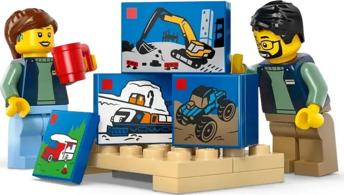 LEGO City 60500 La furgoneta LEGO - Set de construcción