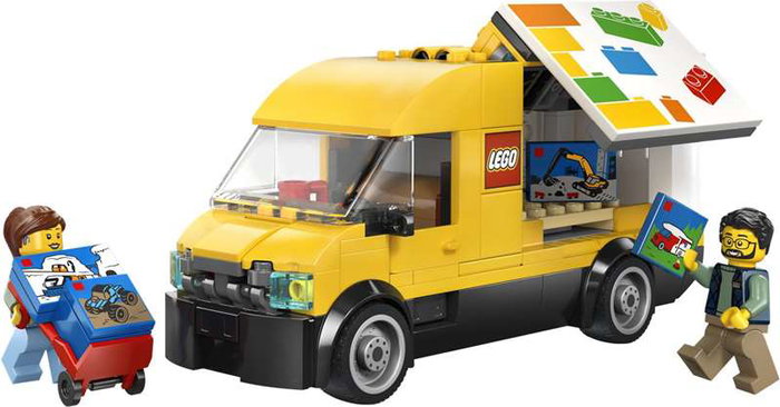 Lego City Camión Van de Construcción - Juego de Construcción