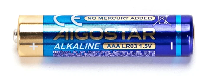 Aigostar Pilas Alcalinas LR03 (AAA) 1.5V, 4 unidades