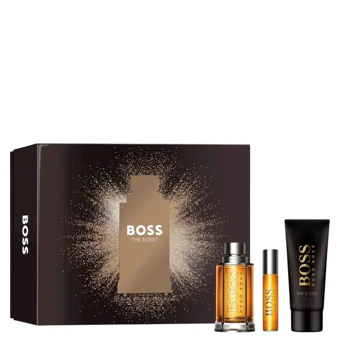 Hugo Boss Set The Scent para hombre con Eau De Toilette y gel de ducha