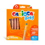 Carioca 42818 Caja 10 Lápices 3 en 1 Baby con Sacapuntas