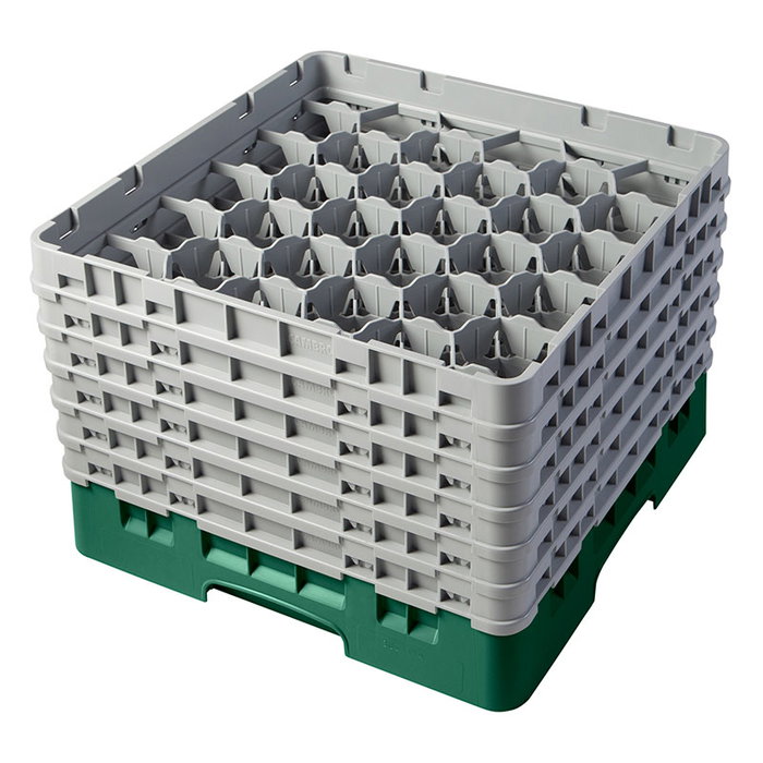 CAMBRO Cesta de lavado 30 compartimentos Verde Sherwood CAMBRO Cesta de lavado 30 compartimentos Verde Sherwood