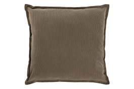 DKD Home Decor Cojín de Poliéster Verde en Pana 45x45 cm