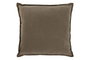 DKD Home Decor Cojín de Poliéster Verde en Pana 45x45 cm