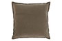 DKD Home Decor Cojín de Poliéster Verde en Pana 45x45 cm