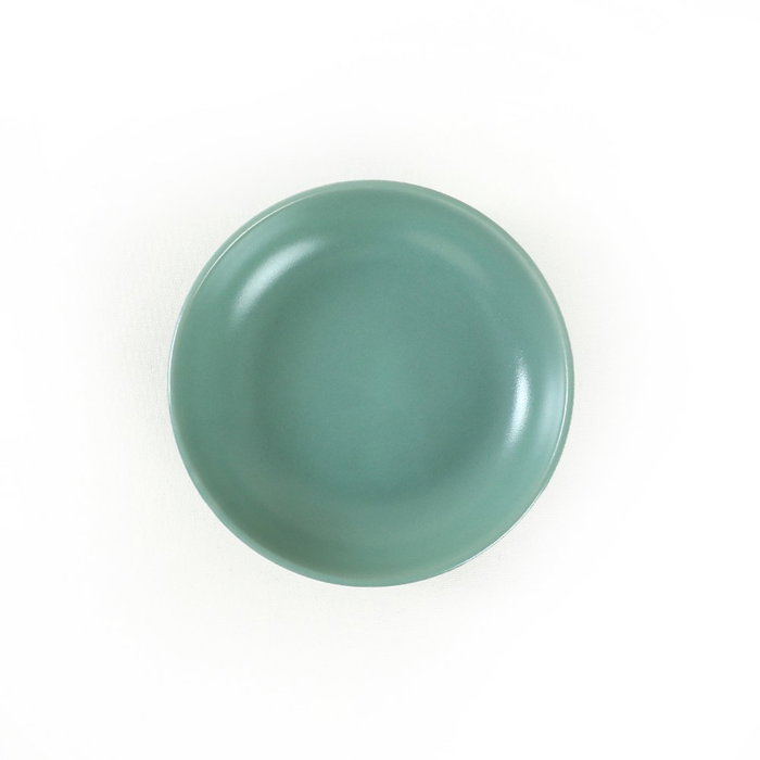 Hermia CEYIZSETSOSLKHALK13AYESIL6 Juego de Salseras de Cerámica, 13 cm, 6 Piezas, Verde
