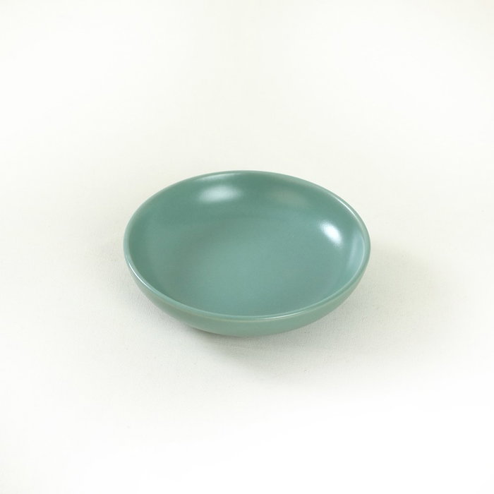 Hermia CEYIZSETSOSLKHALK13AYESIL6 Juego de Salseras de Cerámica, 13 cm, 6 Piezas, Verde