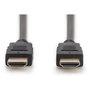 Digitus Cable HDMI High Speed con Ethernet 2.0, 2m, Negro, Resolución 3840x2160