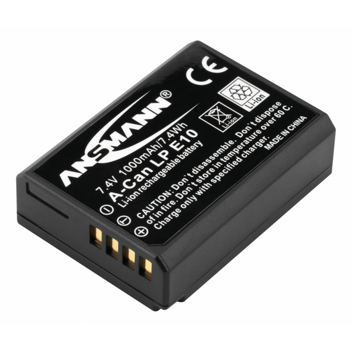 Ansmann A-Can LP-E10 Batería recargable de iones de litio Ansmann A-Can LP-E10 Batería recargable de iones de litio