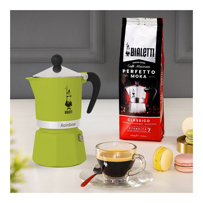 Bialetti Rainbow 6TZ Verde, 270 ml