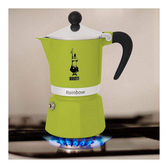 Bialetti Rainbow 6TZ Verde, 270 ml