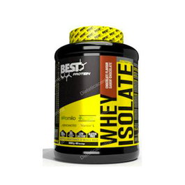 BEST PROTEIN Whey Isolate Chocolate 2000Gr. Proteína de Suero para Crecimiento y Conservación Muscular