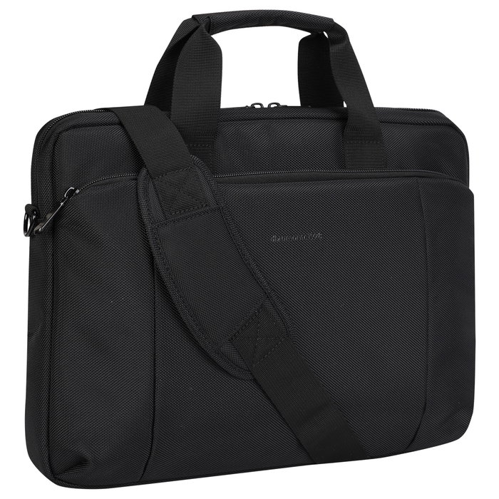 dbramante1928 Santa Monica Funda para Portátil Reciclada para Pantallas de 35.6 cm (14"), Compartimento Laptop, Poliéster, Negro