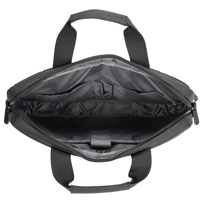dbramante1928 Santa Monica Funda para Portátil Reciclada para Pantallas de 35.6 cm (14"), Compartimento Laptop, Poliéster, Negro