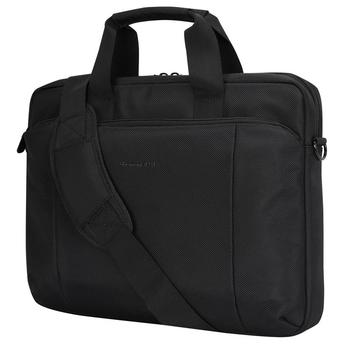dbramante1928 Santa Monica Funda para Portátil Reciclada para Pantallas de 35.6 cm (14"), Compartimento Laptop, Poliéster, Negro