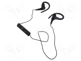 SAVIO Auriculares inalámbricos con micrófono WE-03 Negro