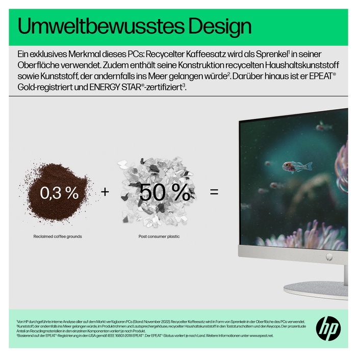 HP PC All-in-One Táctil 23,8" 24-cr0241ng con Intel Core i3 N300, 8GB RAM, 512GB SSD, Windows 11 Home