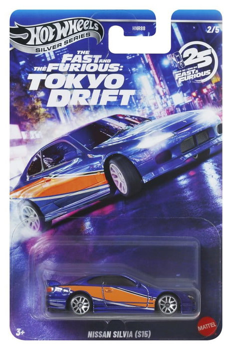 Fast & Furious Hot Wheels Silver Series Vehículos Die-Cast 1/64 979M Tokyo Drift Surtido (24) Fast & Furious Hot Wheels Silver Series Vehículos Die-Cast 1/64 979M Tokyo Drift Surtido (24)