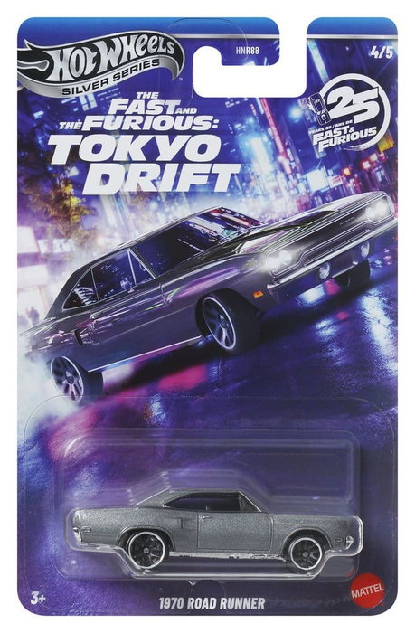 Fast & Furious Hot Wheels Silver Series Vehículos Die-Cast 1/64 979M Tokyo Drift Surtido (24) Fast & Furious Hot Wheels Silver Series Vehículos Die-Cast 1/64 979M Tokyo Drift Surtido (24)