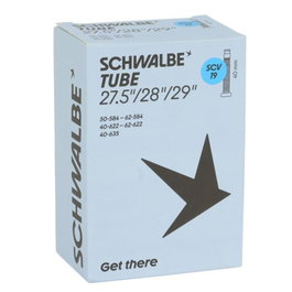 Schwalbe Cámara de aire nº 19 Butilo ETRTO 40/62-584/635 Válvula SCV 40 mm para 27.5/28/29"