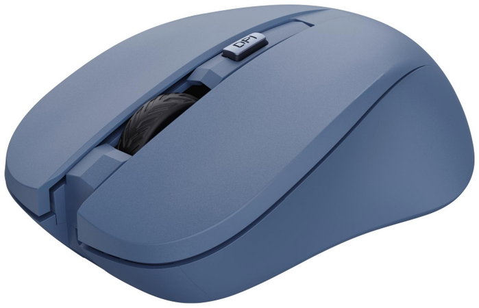 Trust Mydo Silent Ratón Inalámbrico Silencioso Azul