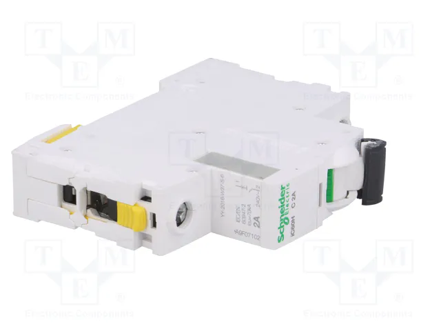SCHNEIDER ELECTRIC Interruptor magnetotérmico iC60H 1P 2A Curva C