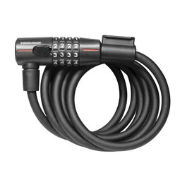 Trelock SK210 CODE Candado de Cable 10 mm x 180 cm Combinación Ajustable Nivel de Seguridad 2