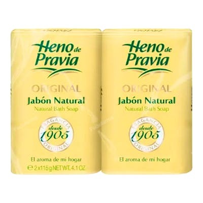 Heno De Pravia Jabón Natural Pack 2 x 115 g Heno De Pravia Jabón Natural Pack 2 x 115 g