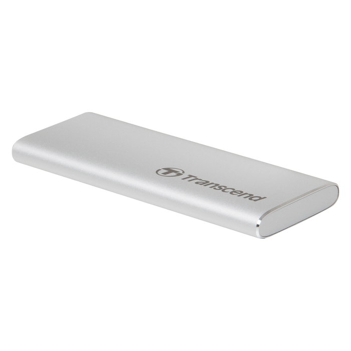 Transcend SSD Externa ESD240C 480GB USB 3.2 Gen 2 Tipo C 520MB/s Plata