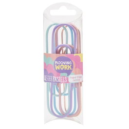 Clip Color Mooving Pastel Jumbo 6 Piezas