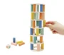 DKD Home Decor Juego de Mesa Set 45 Madera Equilibrio Multicolor
