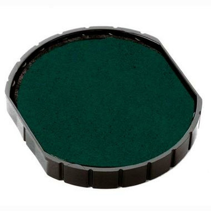 COLOP Almohadilla de Tinta Redonda Verde (Set de 5)