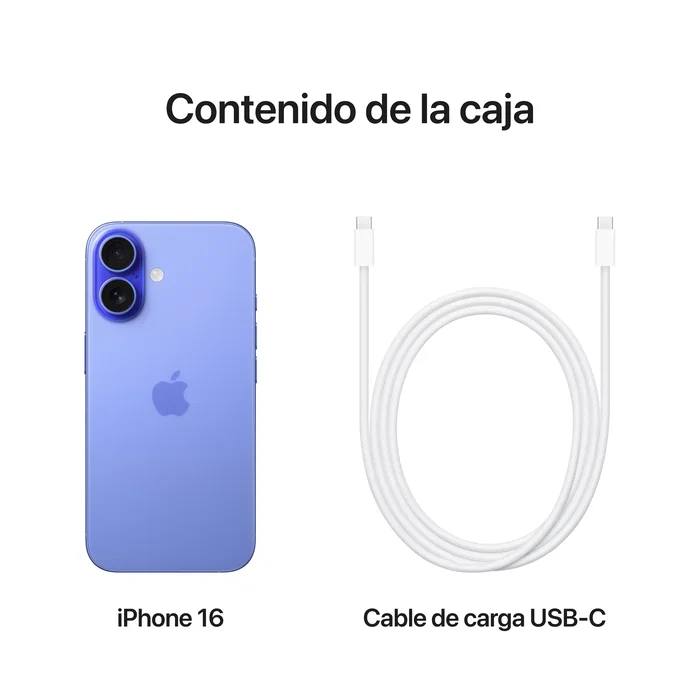 Apple iPhone 16 128GB Azul Ultramar Apple iPhone 16 128GB Azul Ultramar