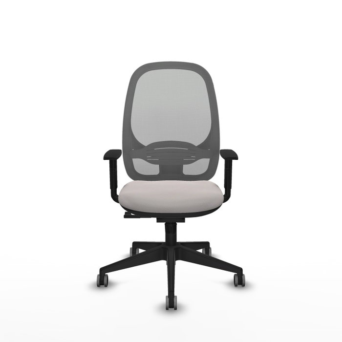 PIQUERAS Y CRESPO Silla de oficina Cilanco Blanco y Gris PIQUERAS Y CRESPO Silla de oficina Cilanco Blanco y Gris