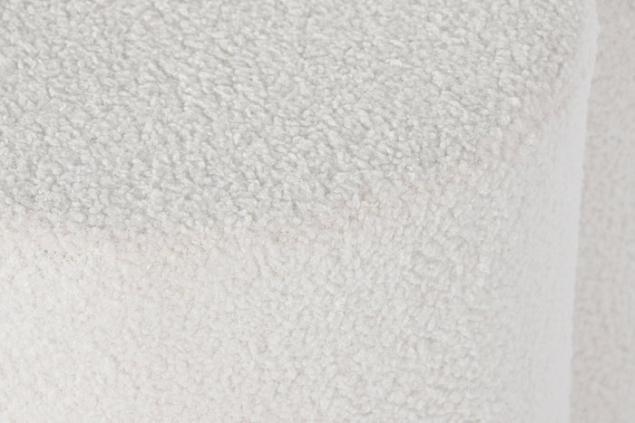 DKD Home Decor Reposapiés Borreguito Blanco