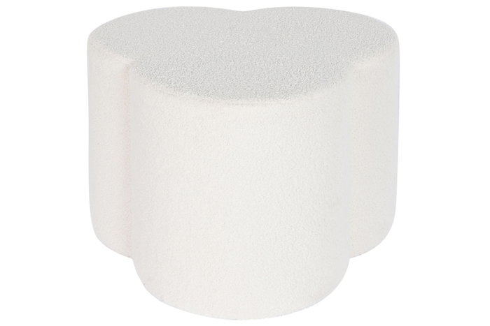 DKD Home Decor Reposapiés Borreguito Blanco