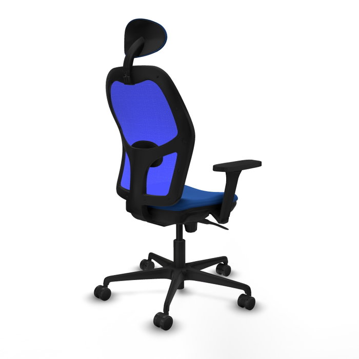 PIQUERAS Y CRESPO Silla de oficina Jorquera Azul con Mecanismo Sincro PIQUERAS Y CRESPO Silla de oficina Jorquera Azul con Mecanismo Sincro