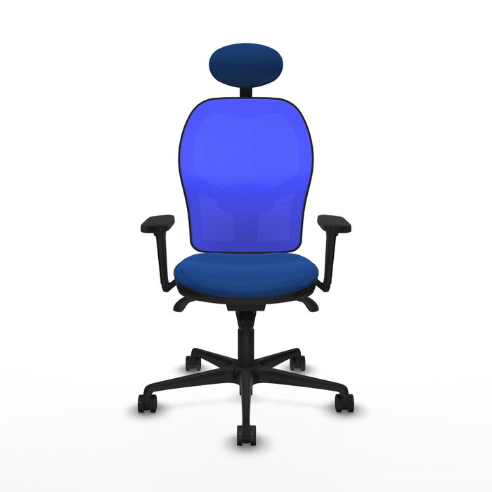 PIQUERAS Y CRESPO Silla de oficina Jorquera Azul con Mecanismo Sincro PIQUERAS Y CRESPO Silla de oficina Jorquera Azul con Mecanismo Sincro