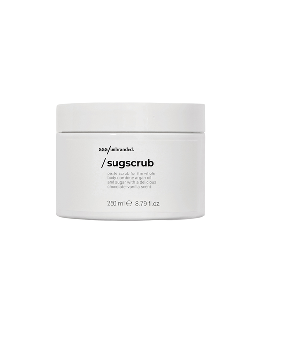 Sugscrub, Partículas de azúcar, Limpia profundamente y exfolia, Exfoliante corporal, 250 ml Sugscrub, Partículas de azúcar, Limpia profundamente y exfolia, Exfoliante corporal, 250 ml