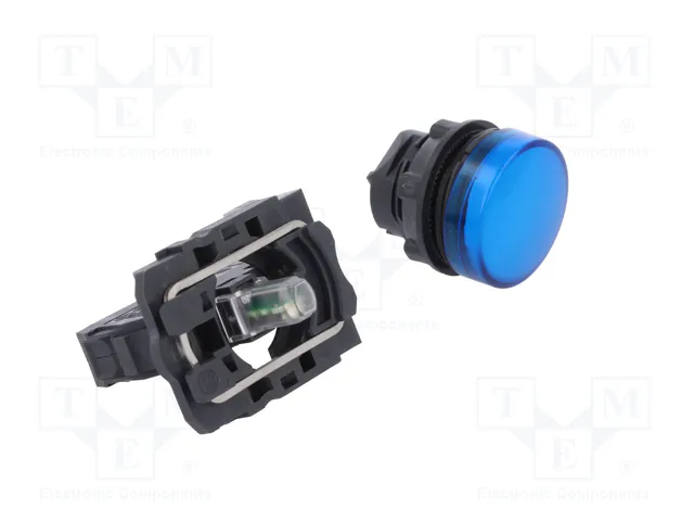 SCHNEIDER ELECTRIC Lámpara de control Harmony XB5 azul Ø22mm